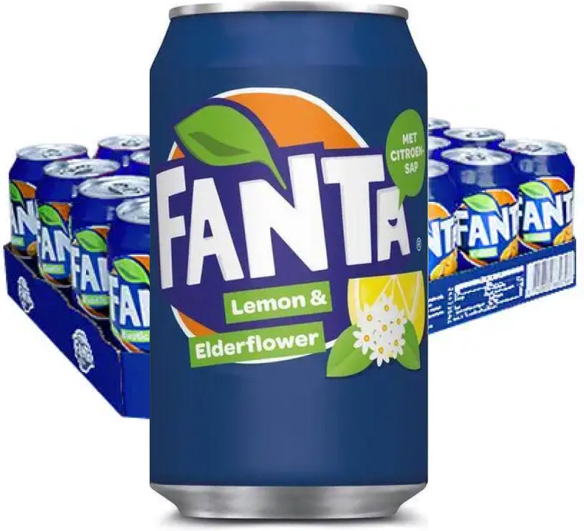 fanta lemon & eldenflower 330ml